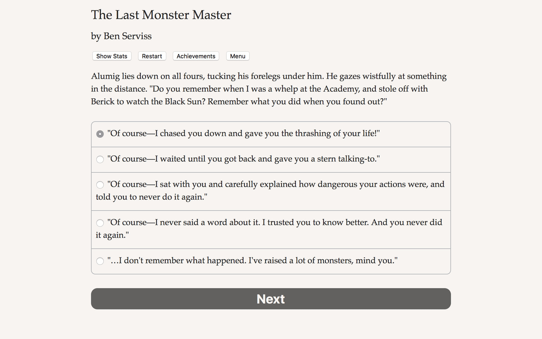 The Last Monster Master screenshot