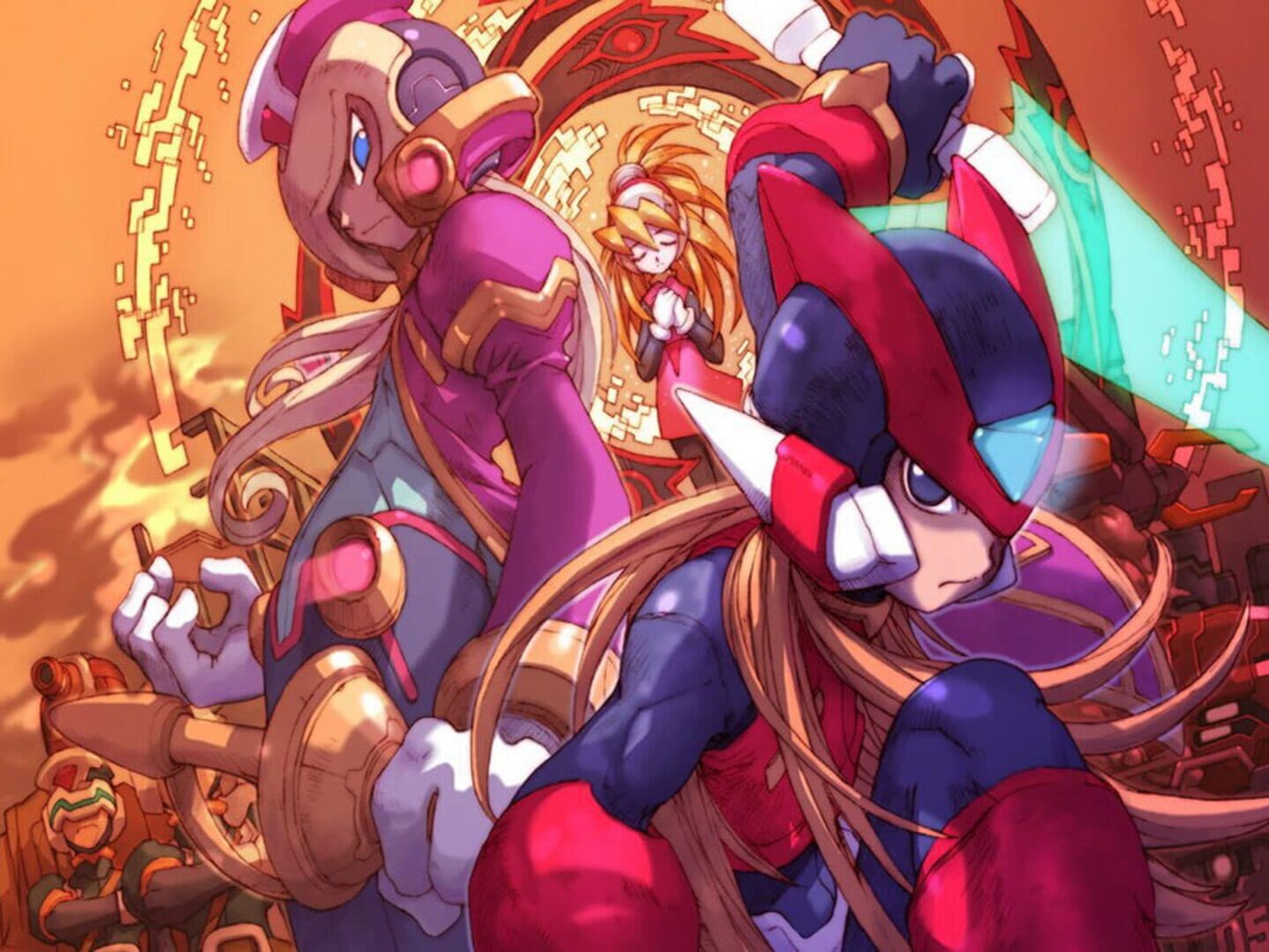 Mega Man Zero 2 artwork