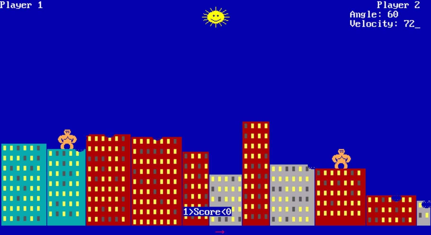 Qbasic Gorillas (1991)