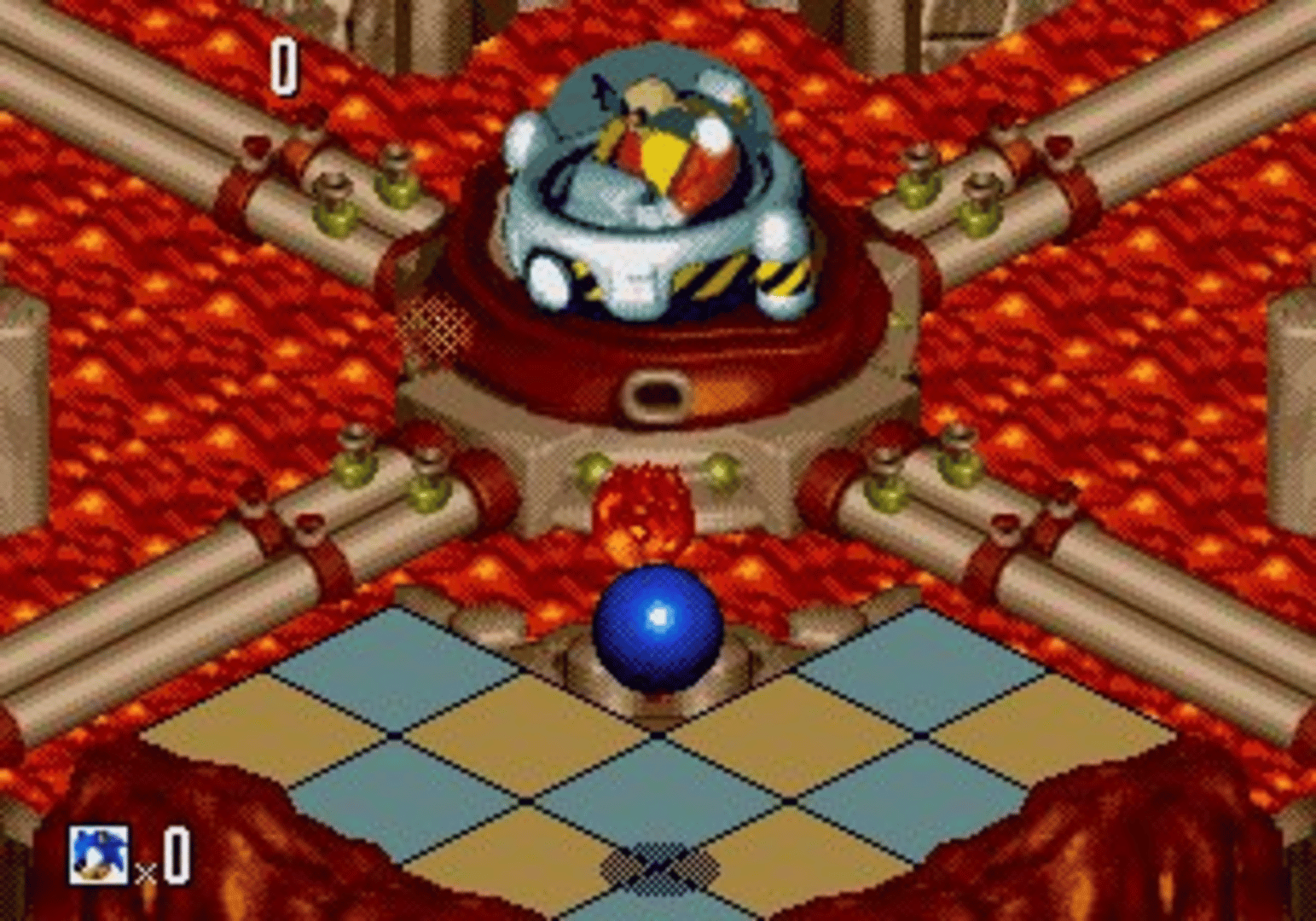 Sonic 3D Blast screenshot