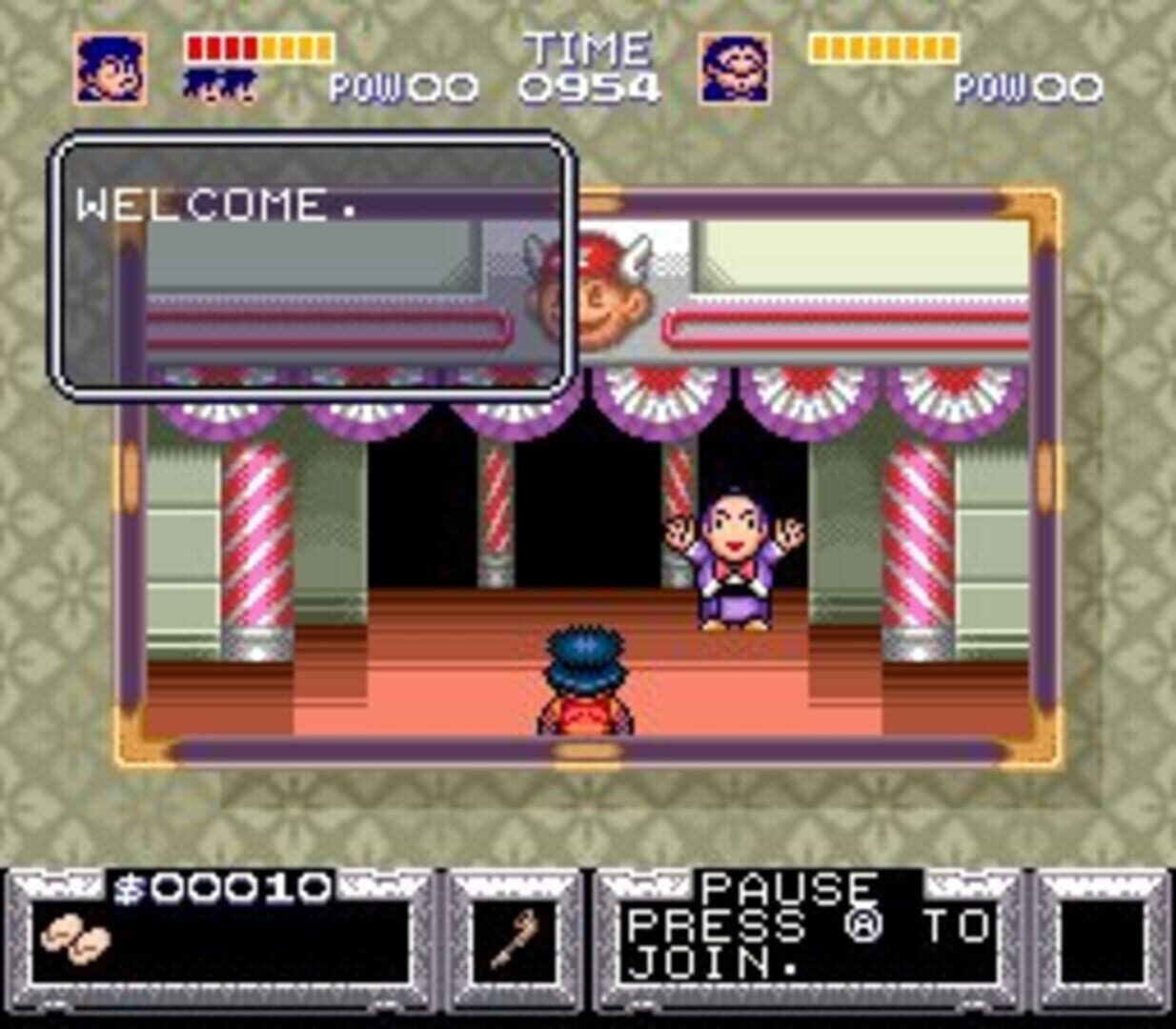 Captura de pantalla - The Legend of the Mystical Ninja