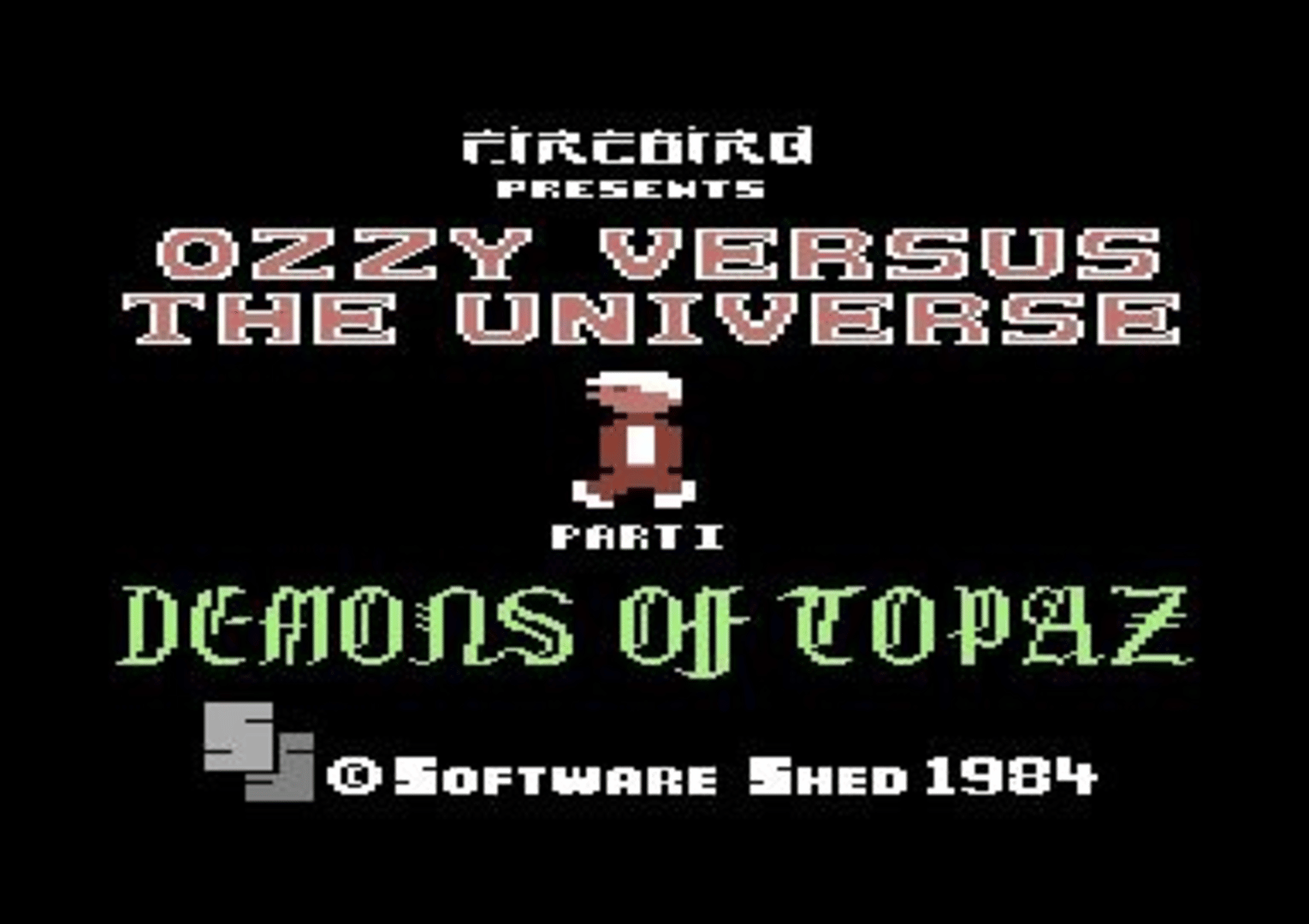 Ozzy Versus the Universe I: Demons of Topaz Cover