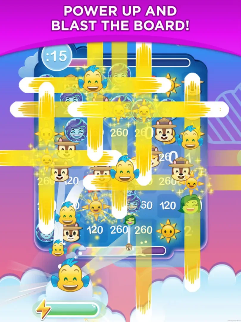Captura de pantalla - Disney Emoji Blitz