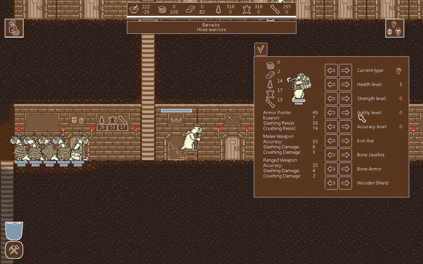 Kings under the hill - Screenshot