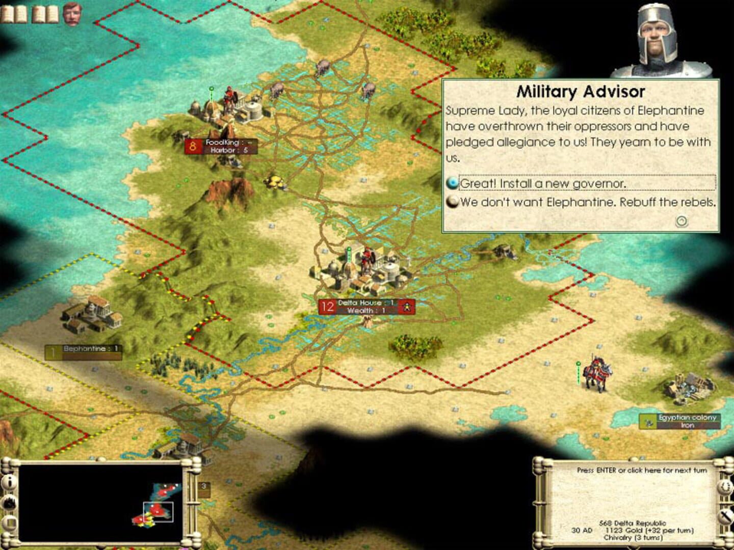 Captura de pantalla - Sid Meier's Civilization III: Complete