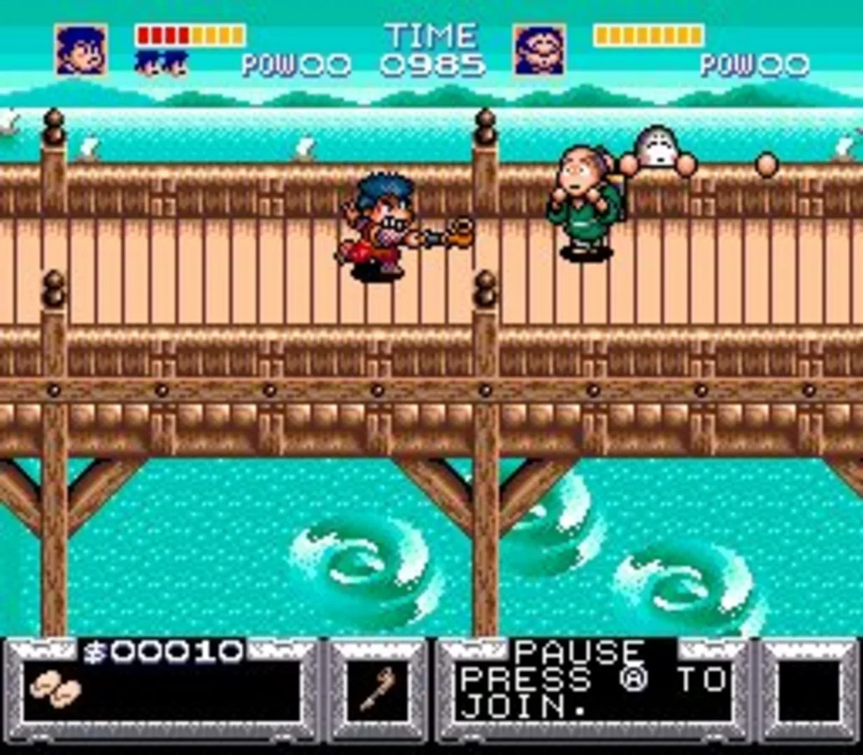 Captura de pantalla - The Legend of the Mystical Ninja