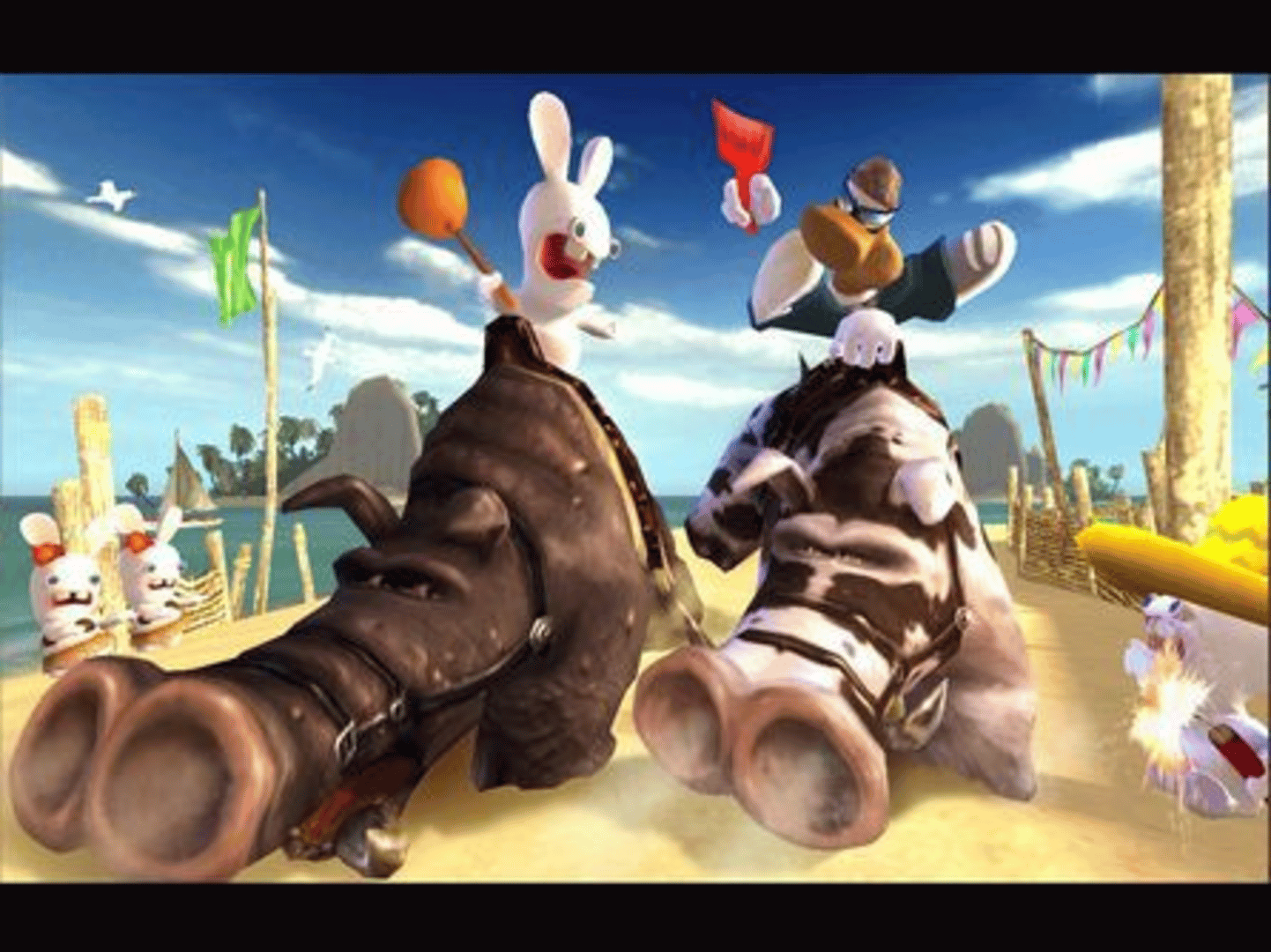 Rayman Raving Rabbids screenshot