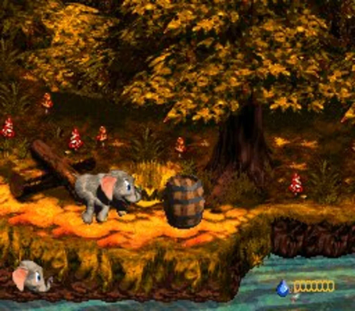 Captura de pantalla - Donkey Kong Country 3: Dixie Kong's Double Trouble!