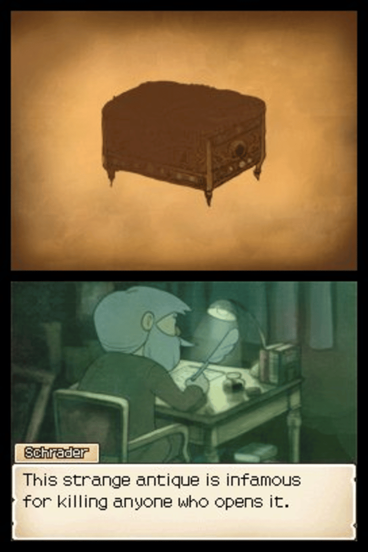 Professor Layton and the Diabolical Box screenshot