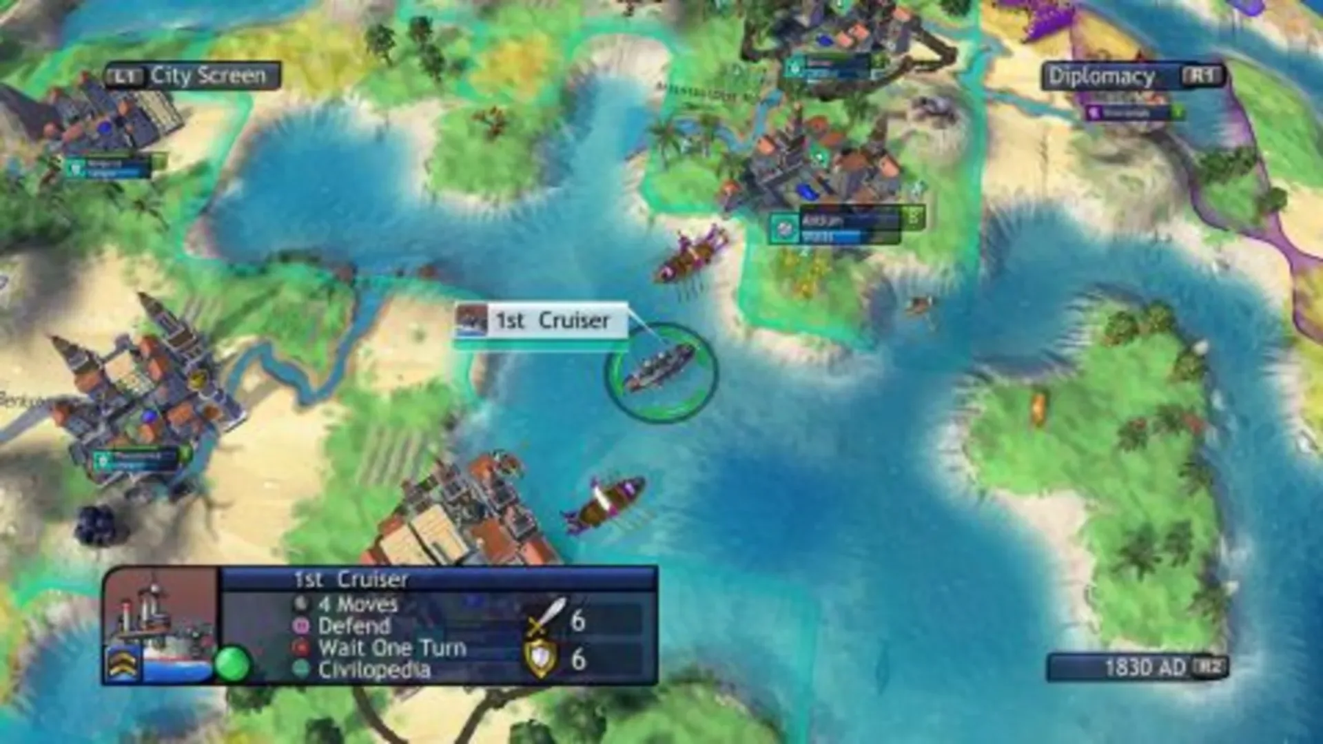 Captura de pantalla - Sid Meier's Civilization Revolution