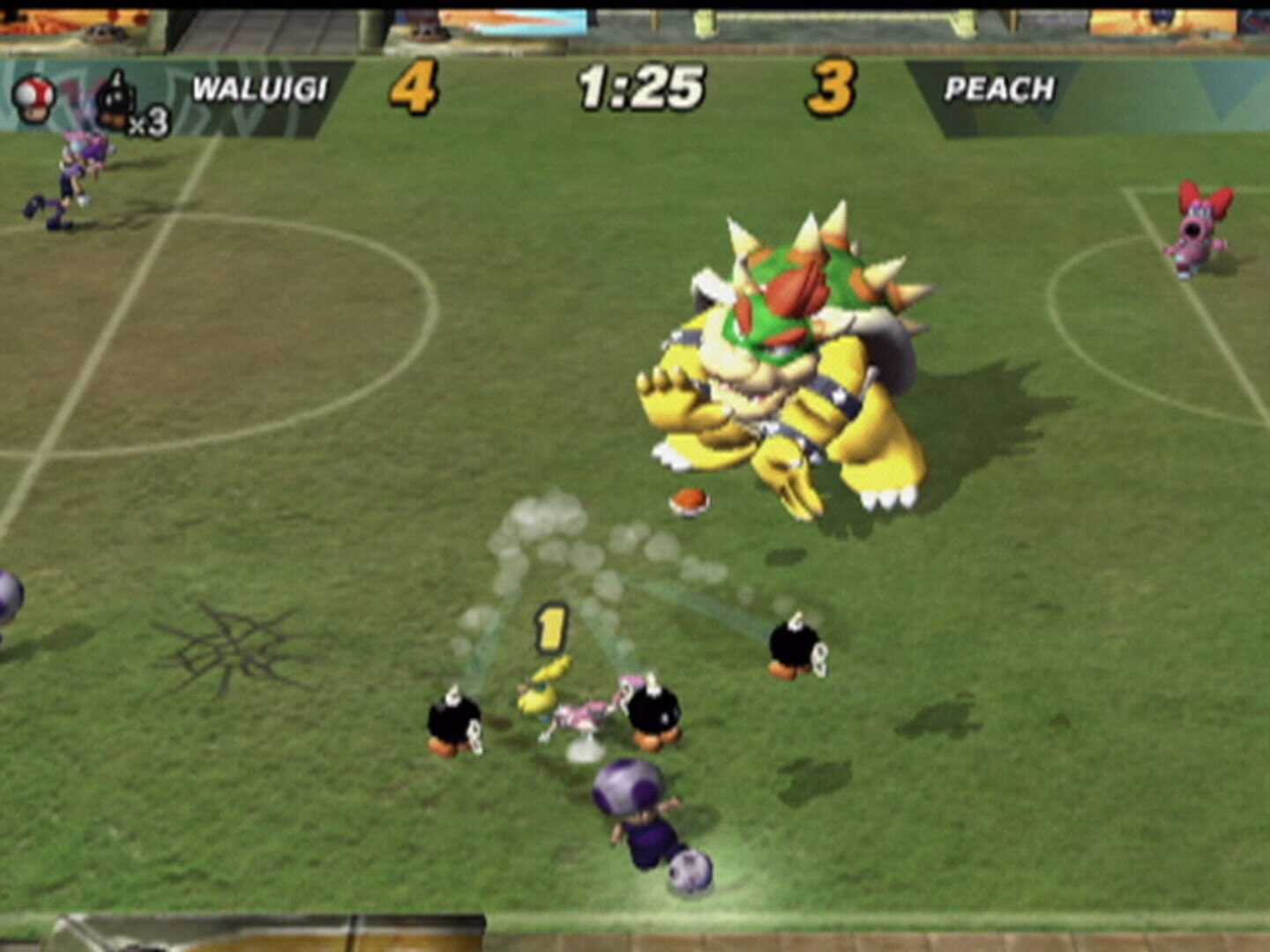 Captura de pantalla - Super Mario Strikers