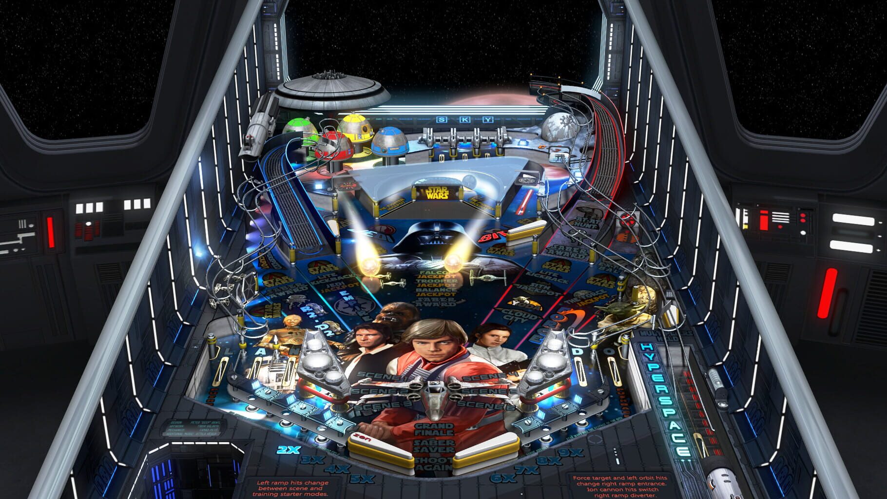 Captura de pantalla - Pinball FX3: Star Wars Pinball