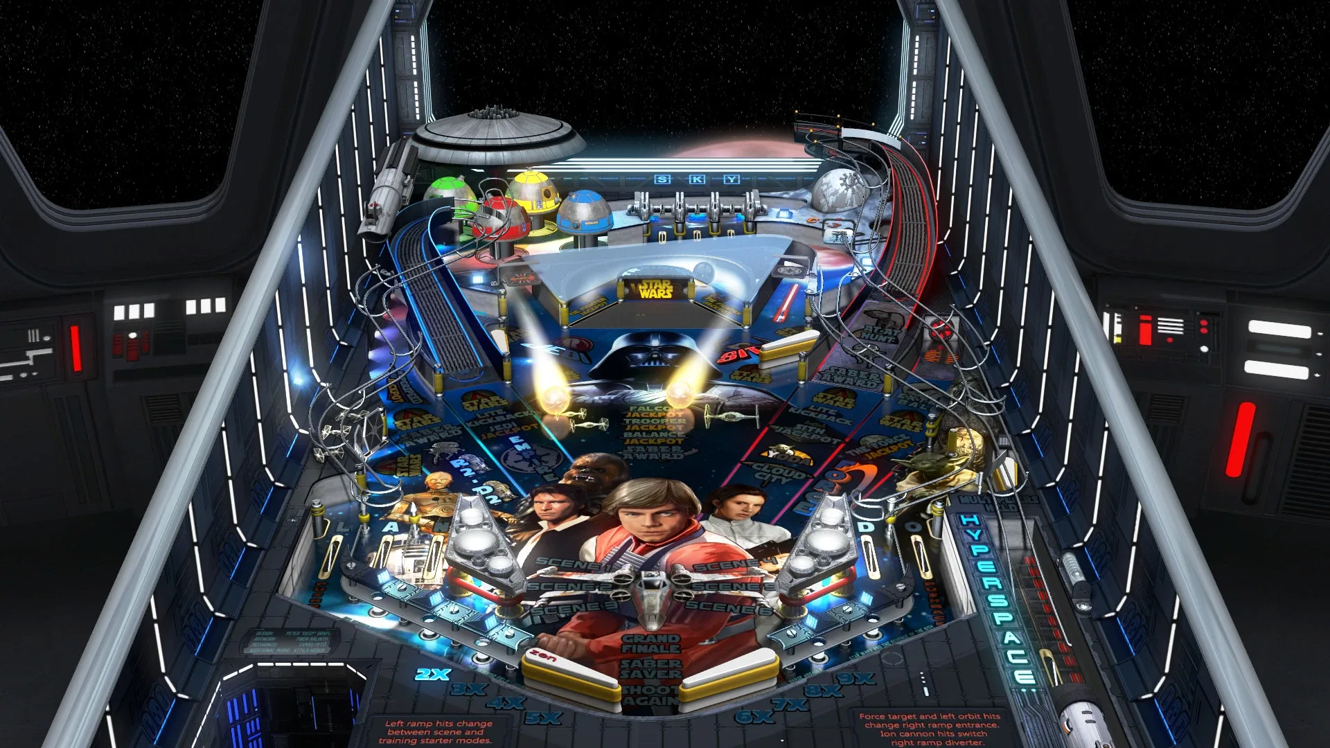 Captura de pantalla - Pinball FX3: Star Wars Pinball