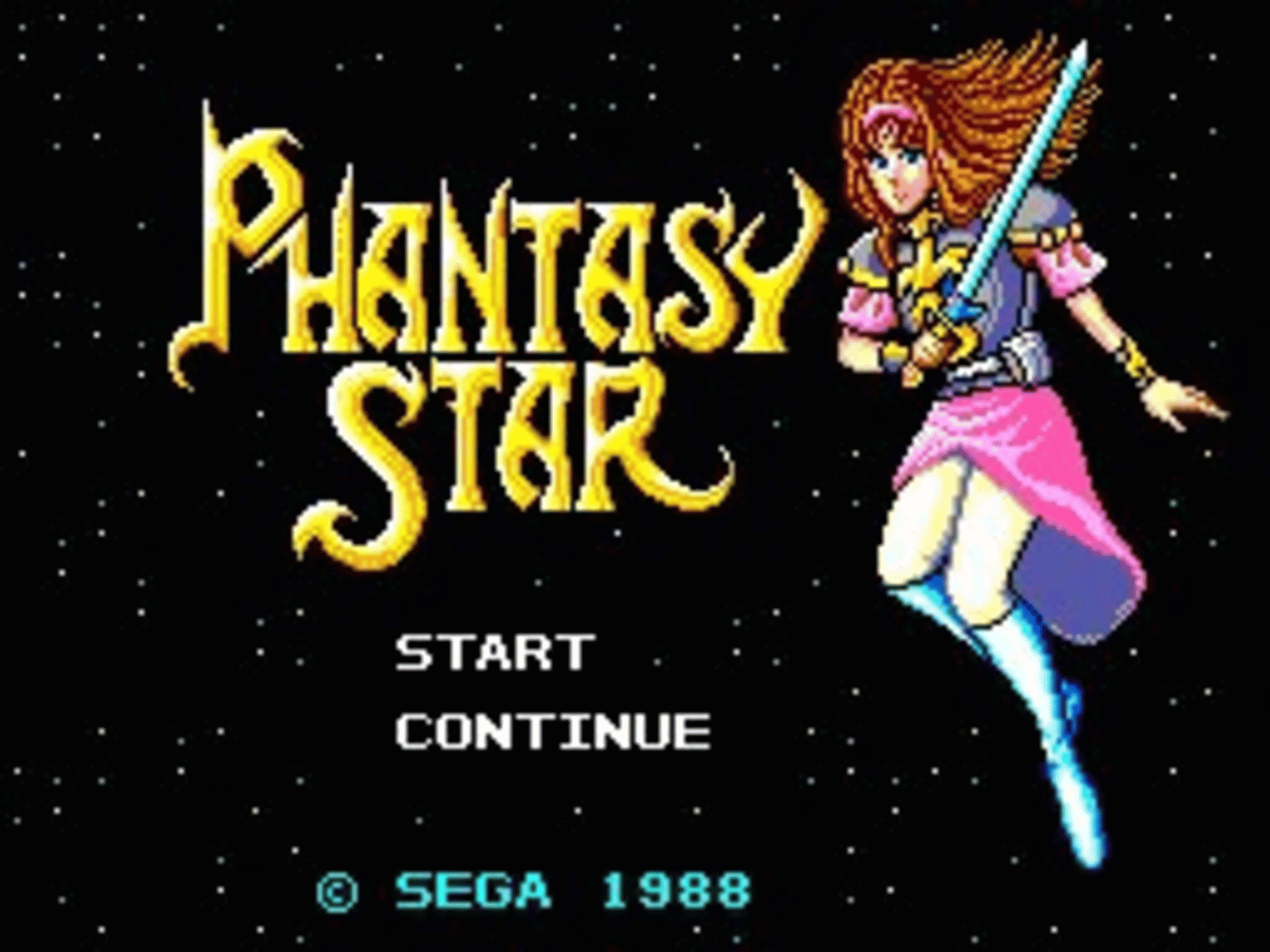 Phantasy Star screenshot