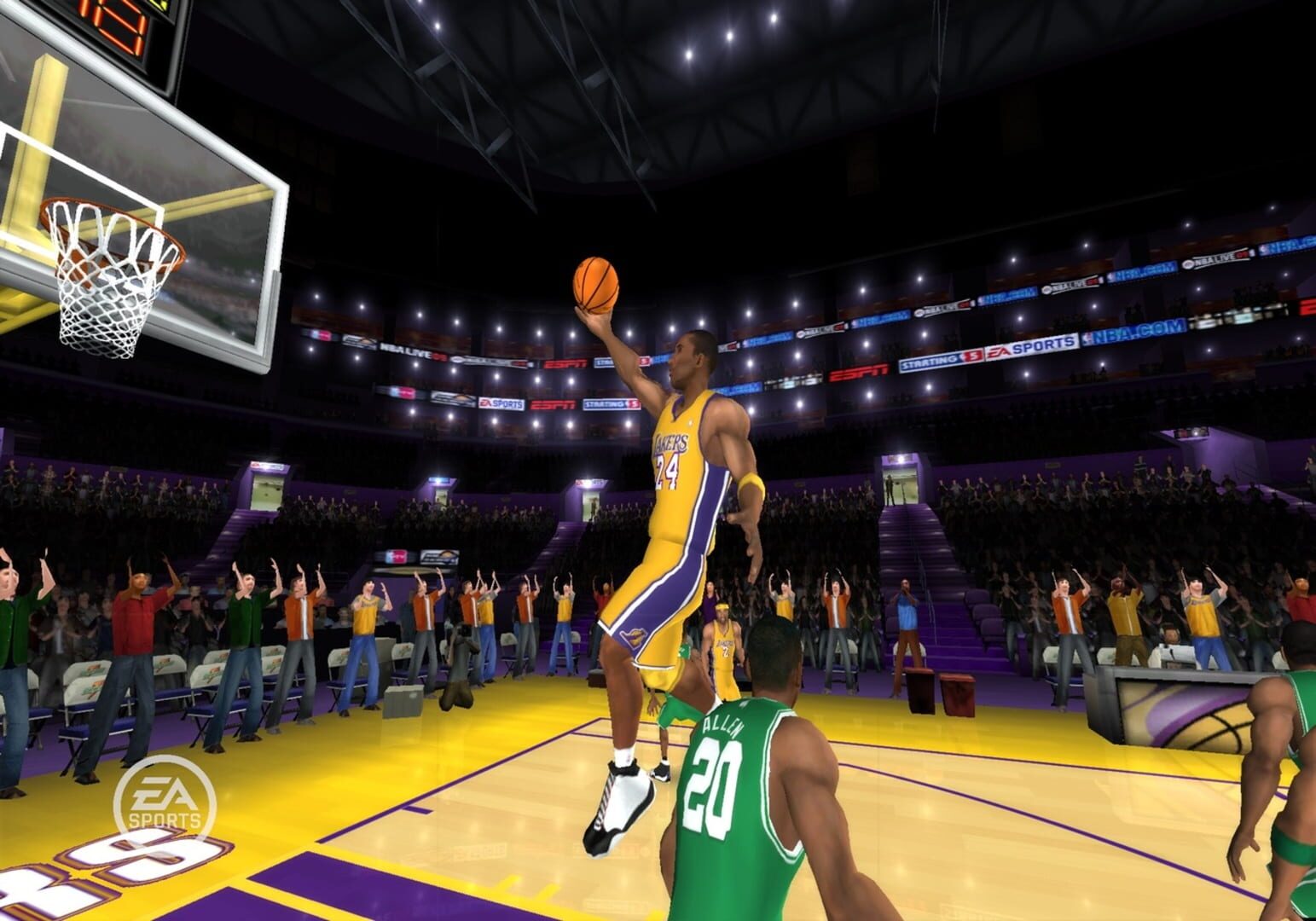 Captura de pantalla - NBA Live 09 All-Play