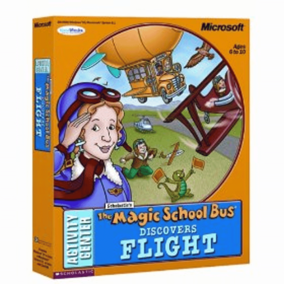 Magic School Bus Discovers Flight Cover