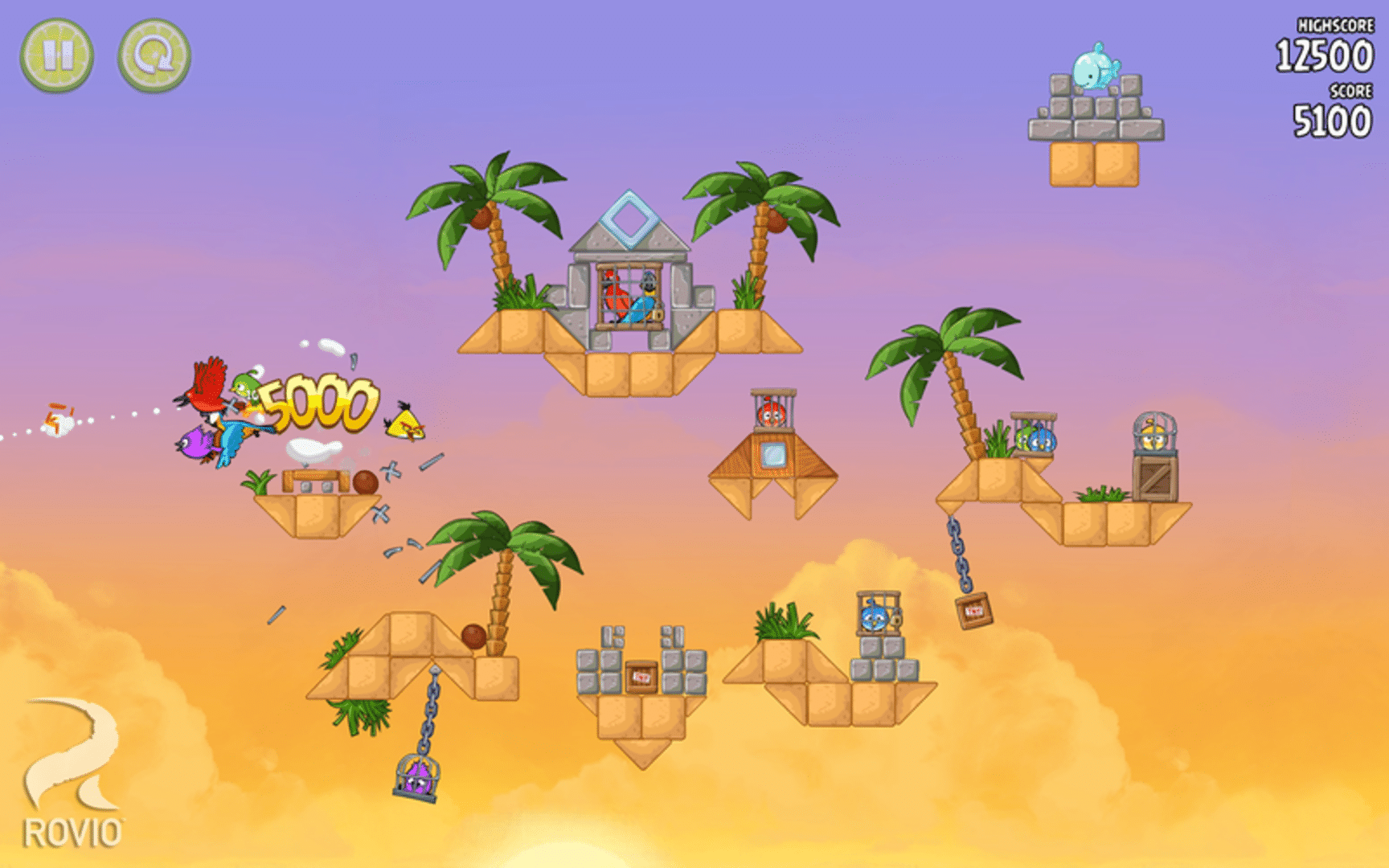 Angry Birds Rio screenshot