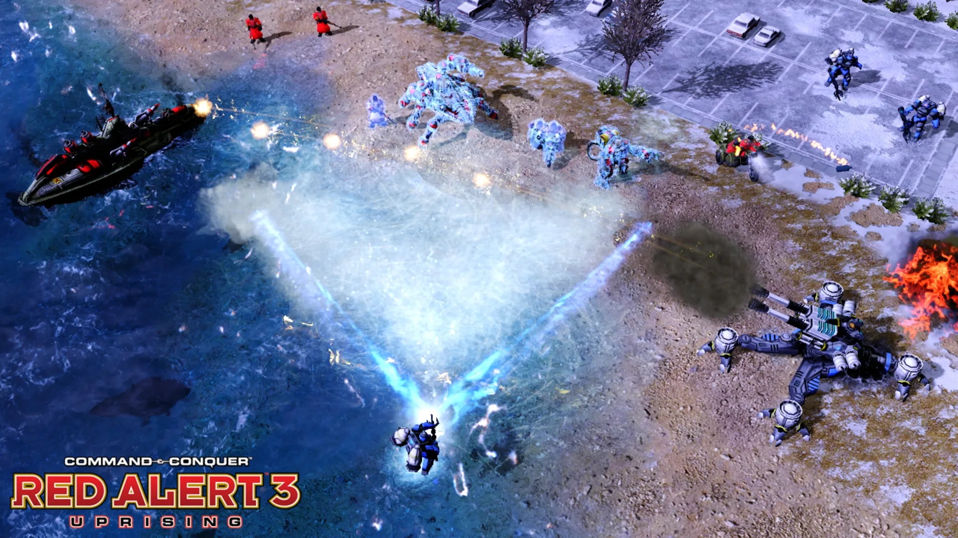 Captura de pantalla - Command & Conquer: Red Alert 3 - Uprising
