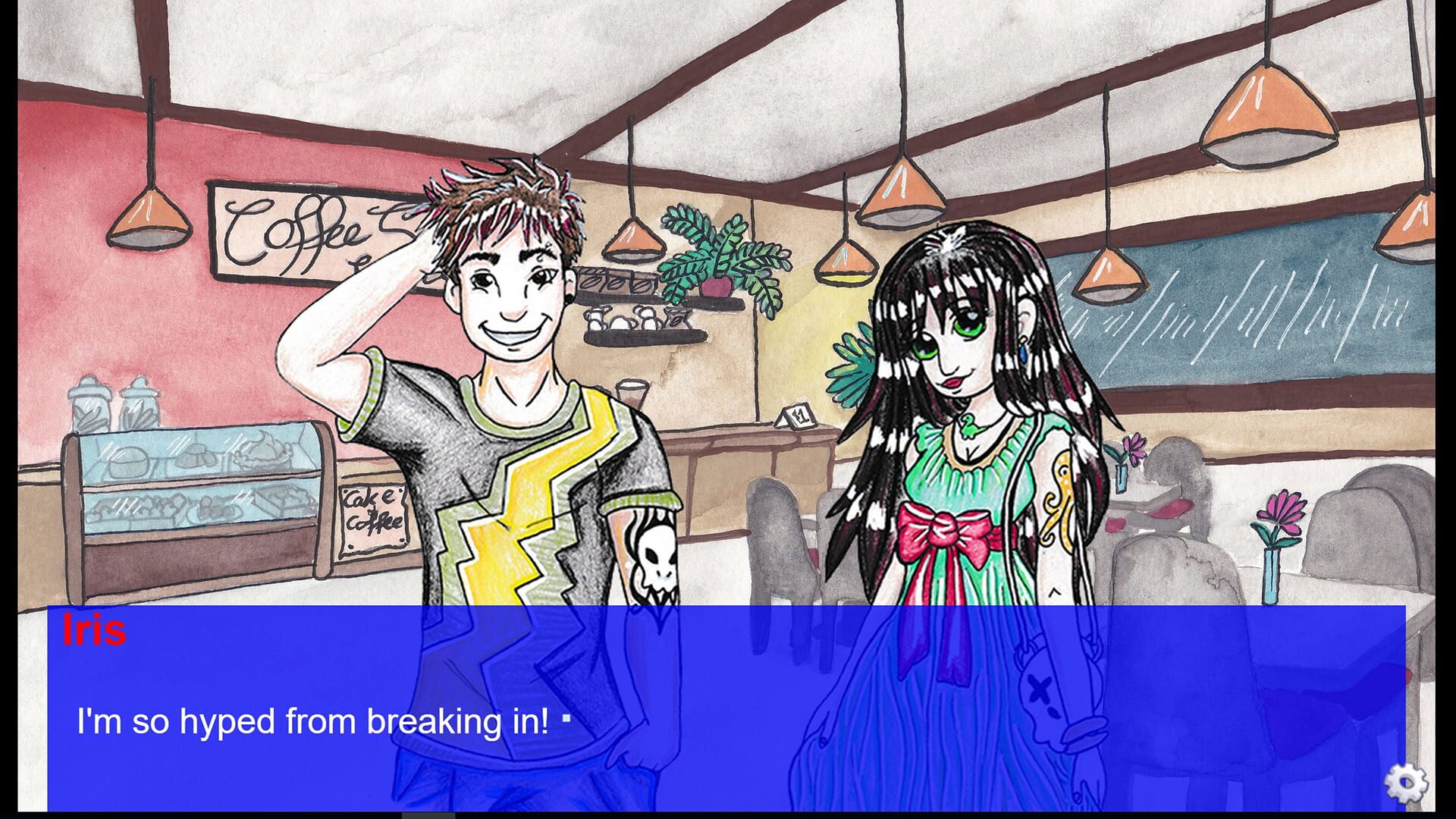 Let's Split Up (A Visual Novel) - Screenshot