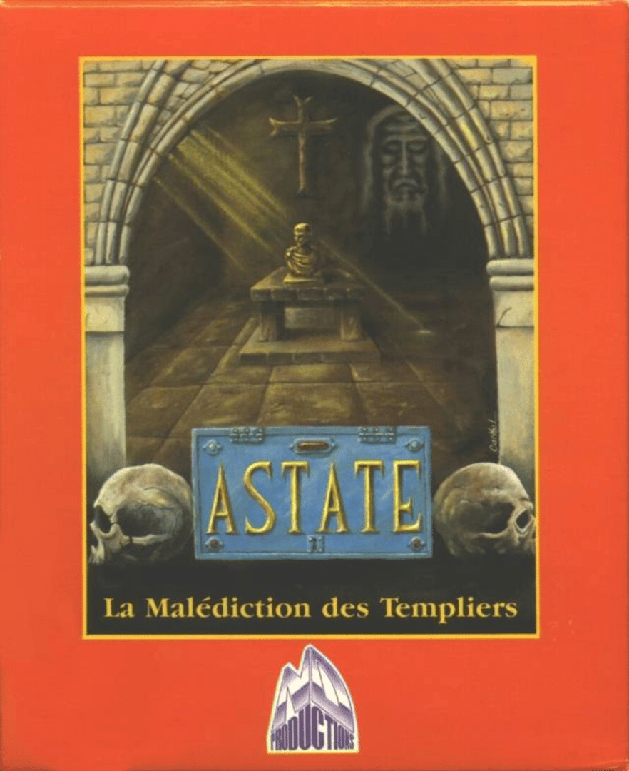 Astate: La Malédiction des Templiers Cover