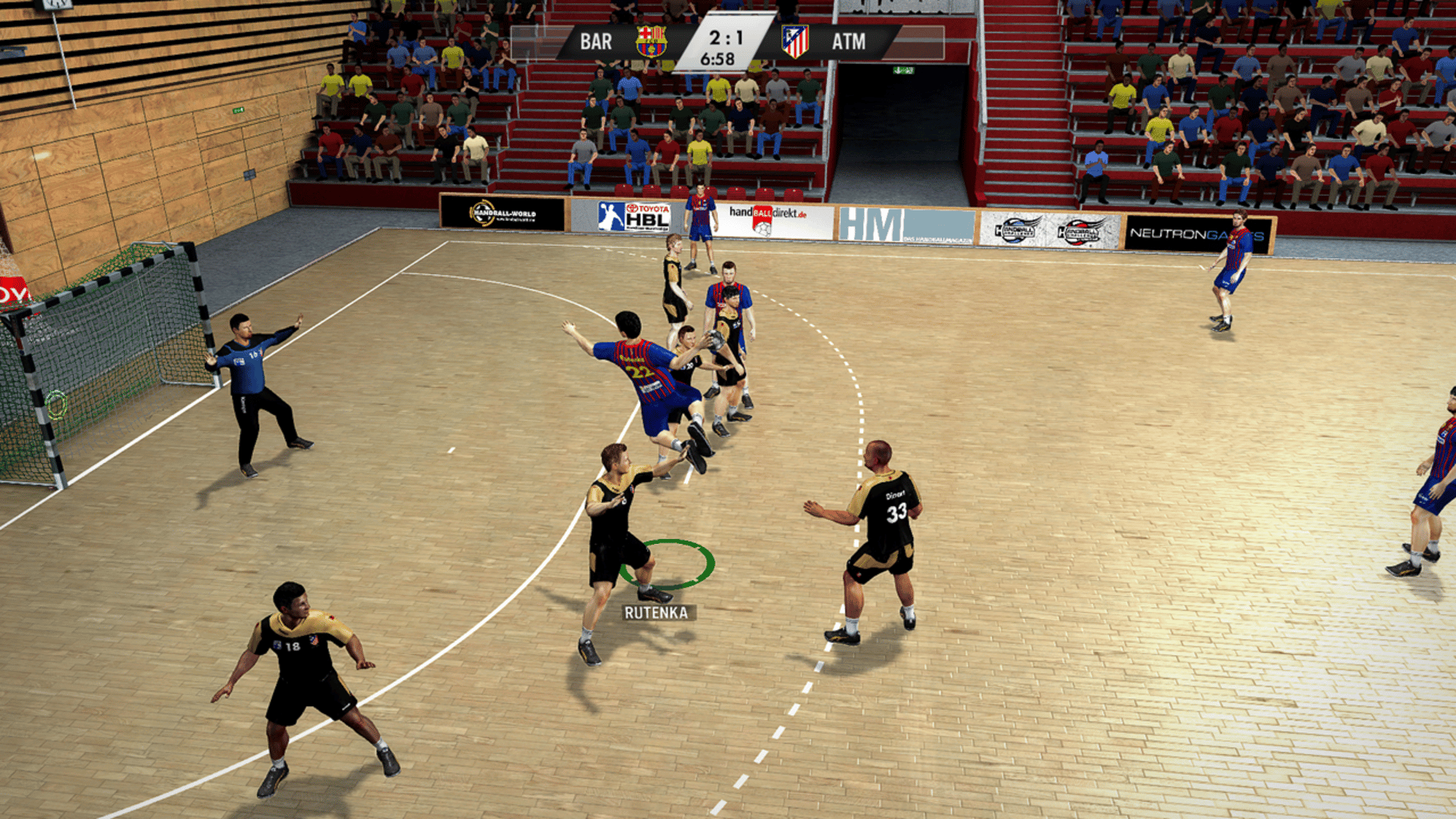 IHF Handball Challenge 12 screenshot