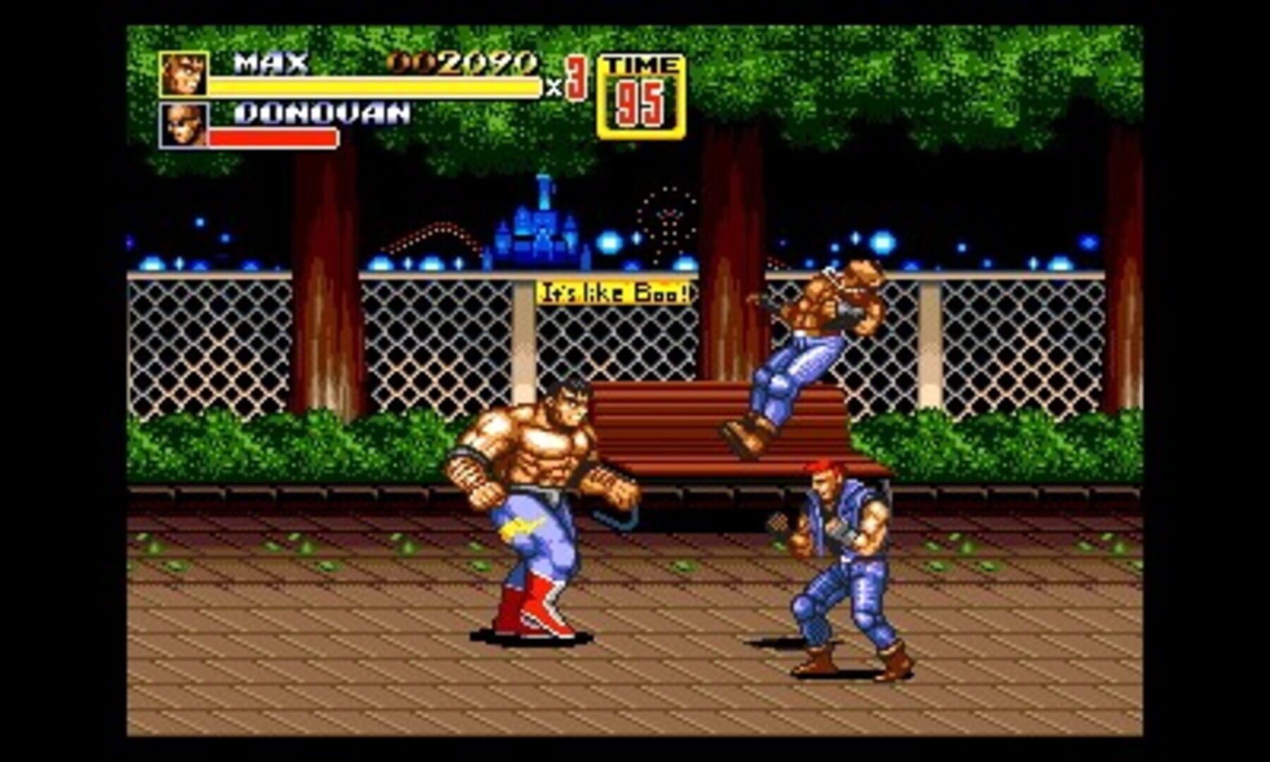 Captura de pantalla - 3D Streets of Rage 2