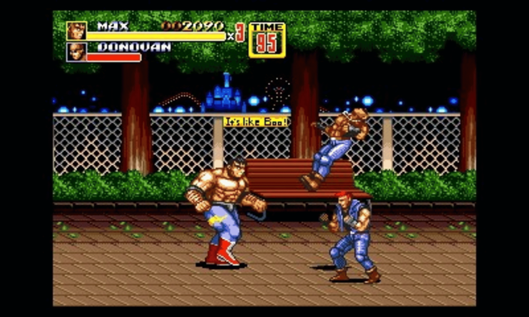 3D Streets of Rage 2 screenshot