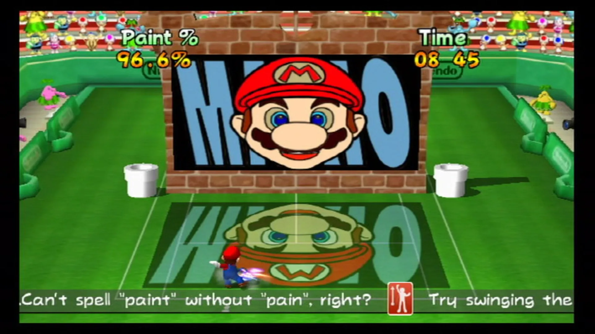 Captura de pantalla - New Play Control! Mario Power Tennis