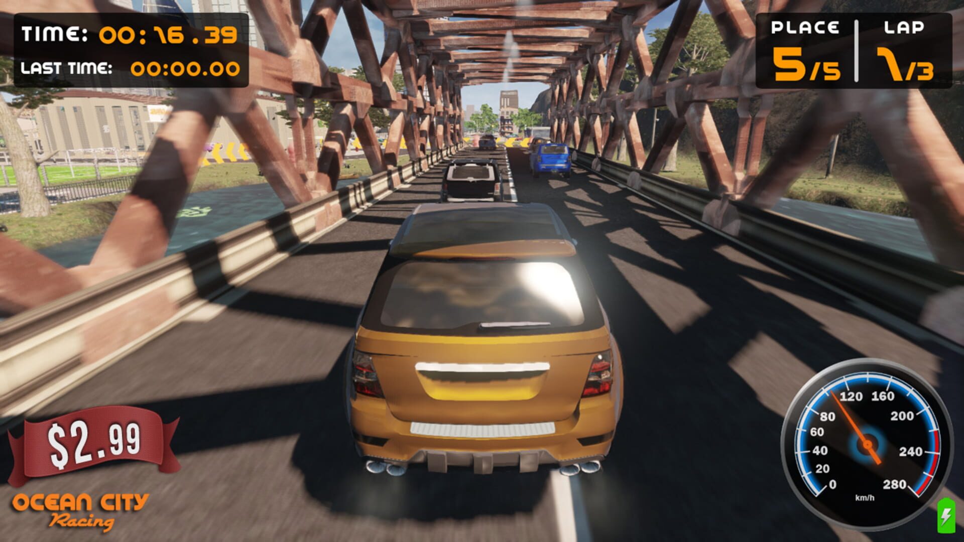 Ocean City Racing: Redux - Screenshot