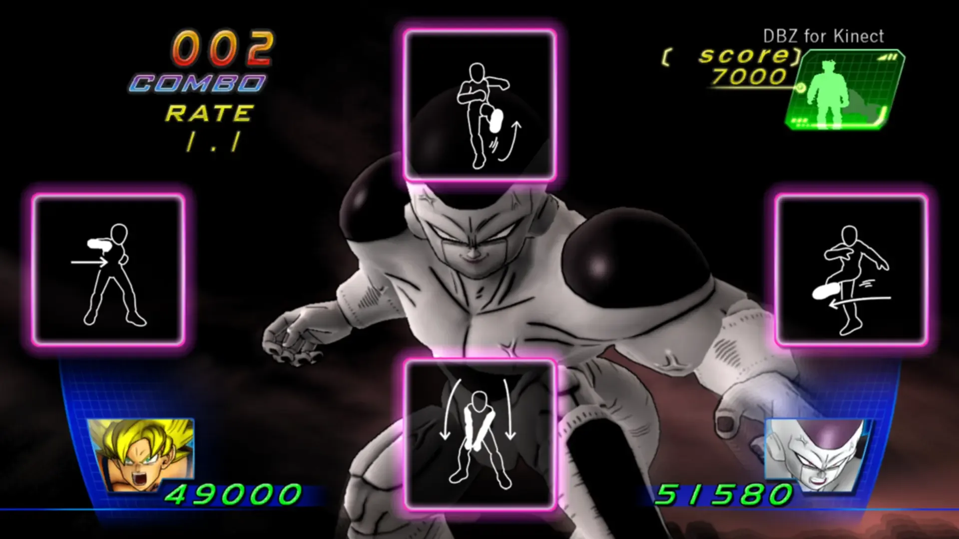 Captura de pantalla - Dragon Ball Z For Kinect