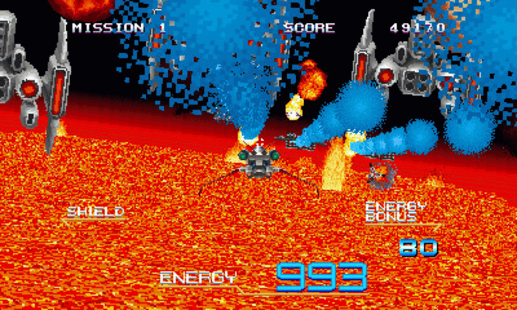 3D Galaxy Force II screenshot