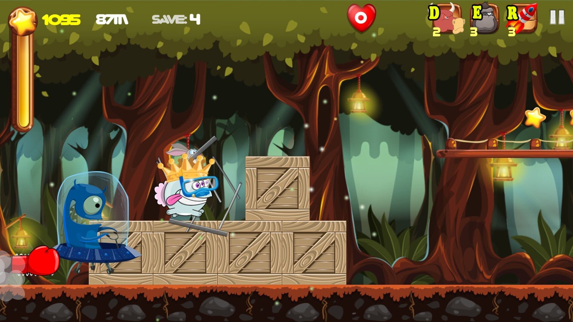 Crazy Alien - Screenshot
