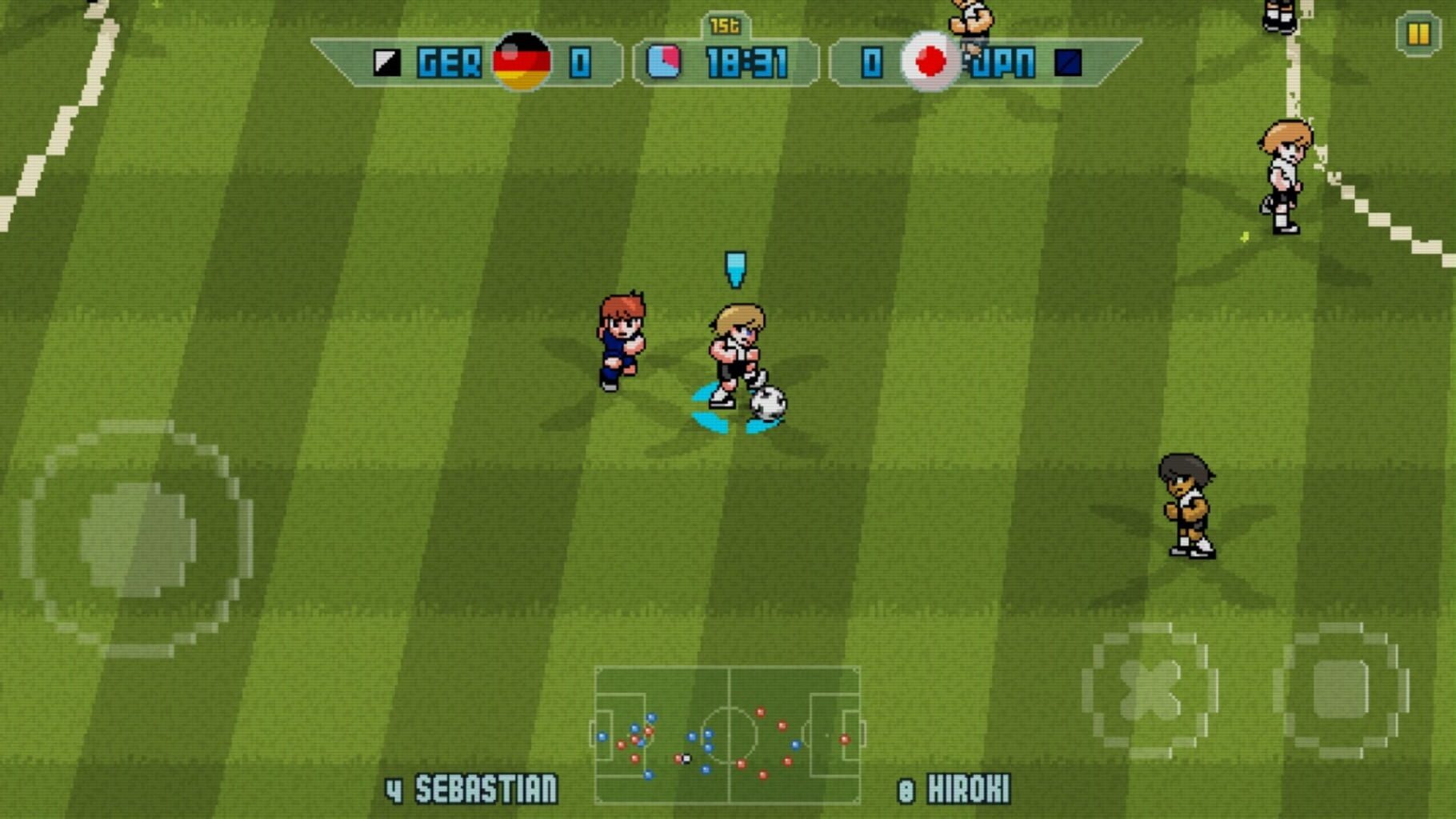 Pixel Cup Soccer 16 screenshots