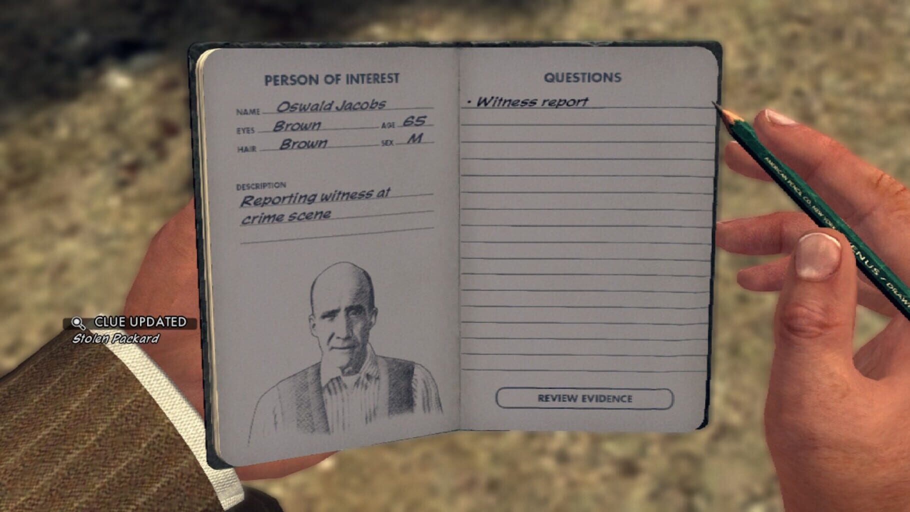 L.A. Noire for the Nintendo Switch screenshot