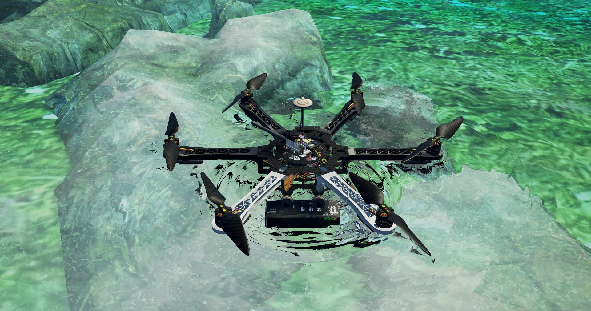 Copter and Sky - Screenshot