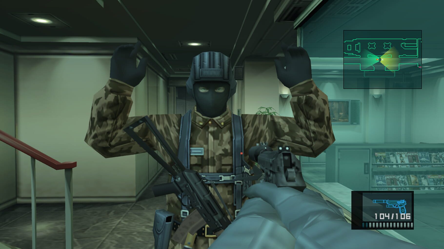 Captura de pantalla - Metal Gear Solid 2: Sons of Liberty - HD Edition