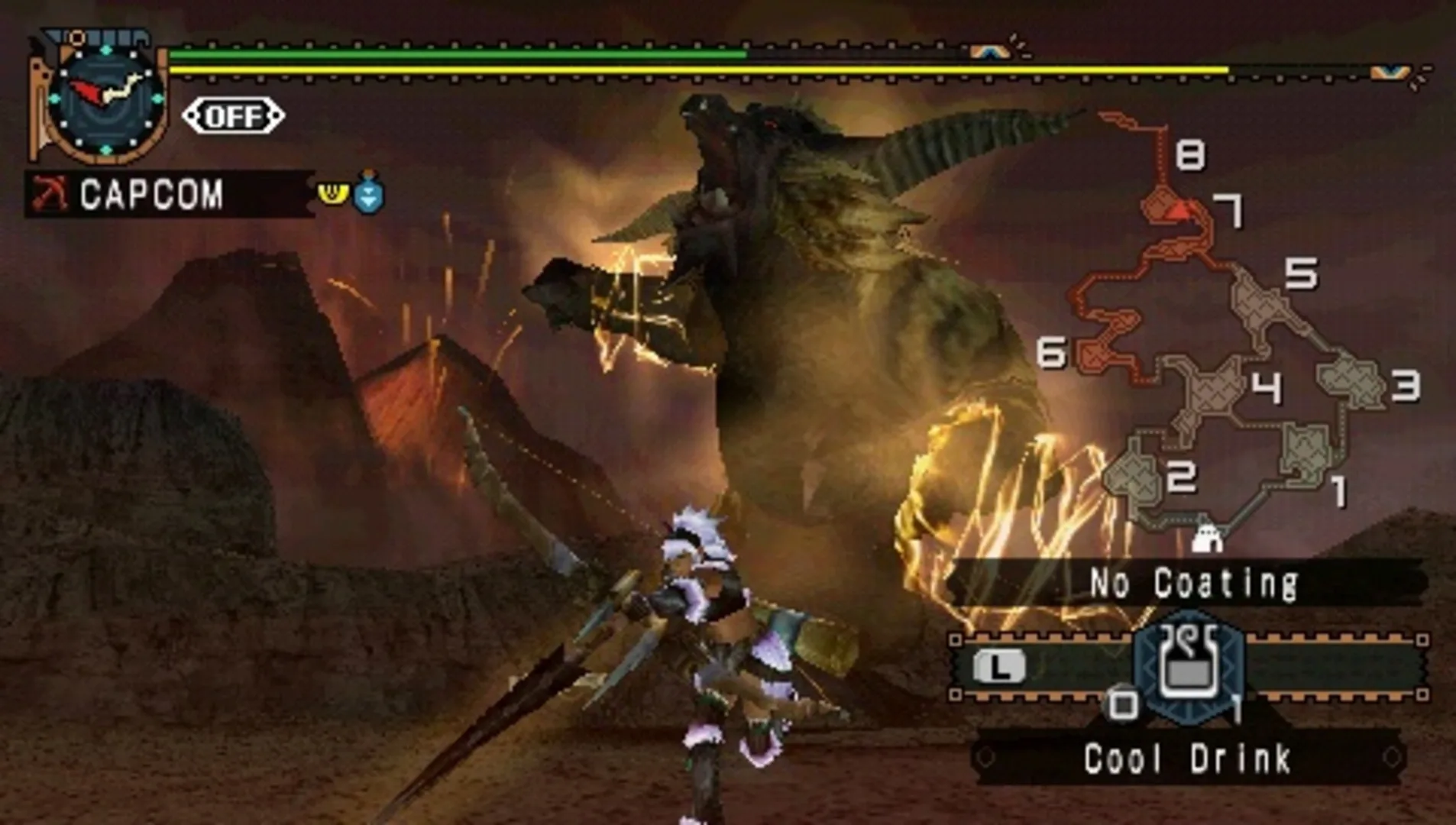 Captura de pantalla - Monster Hunter Freedom Unite