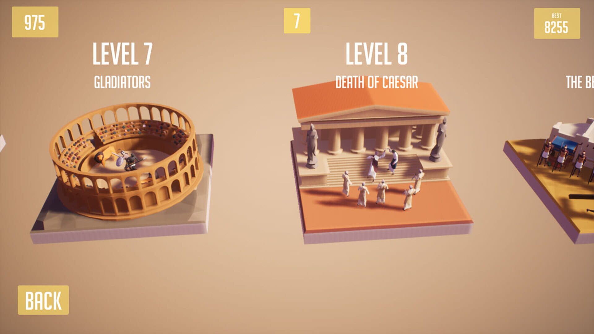 History2048: 3D puzzle number game - Screenshot