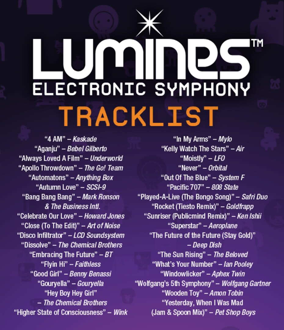 Captura de pantalla - Lumines Electronic Symphony