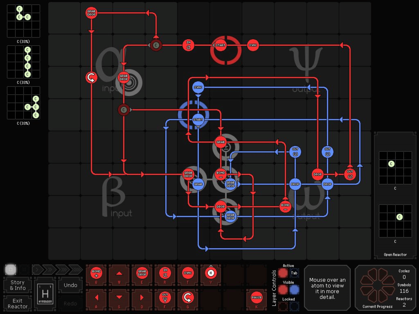 SpaceChem screenshot