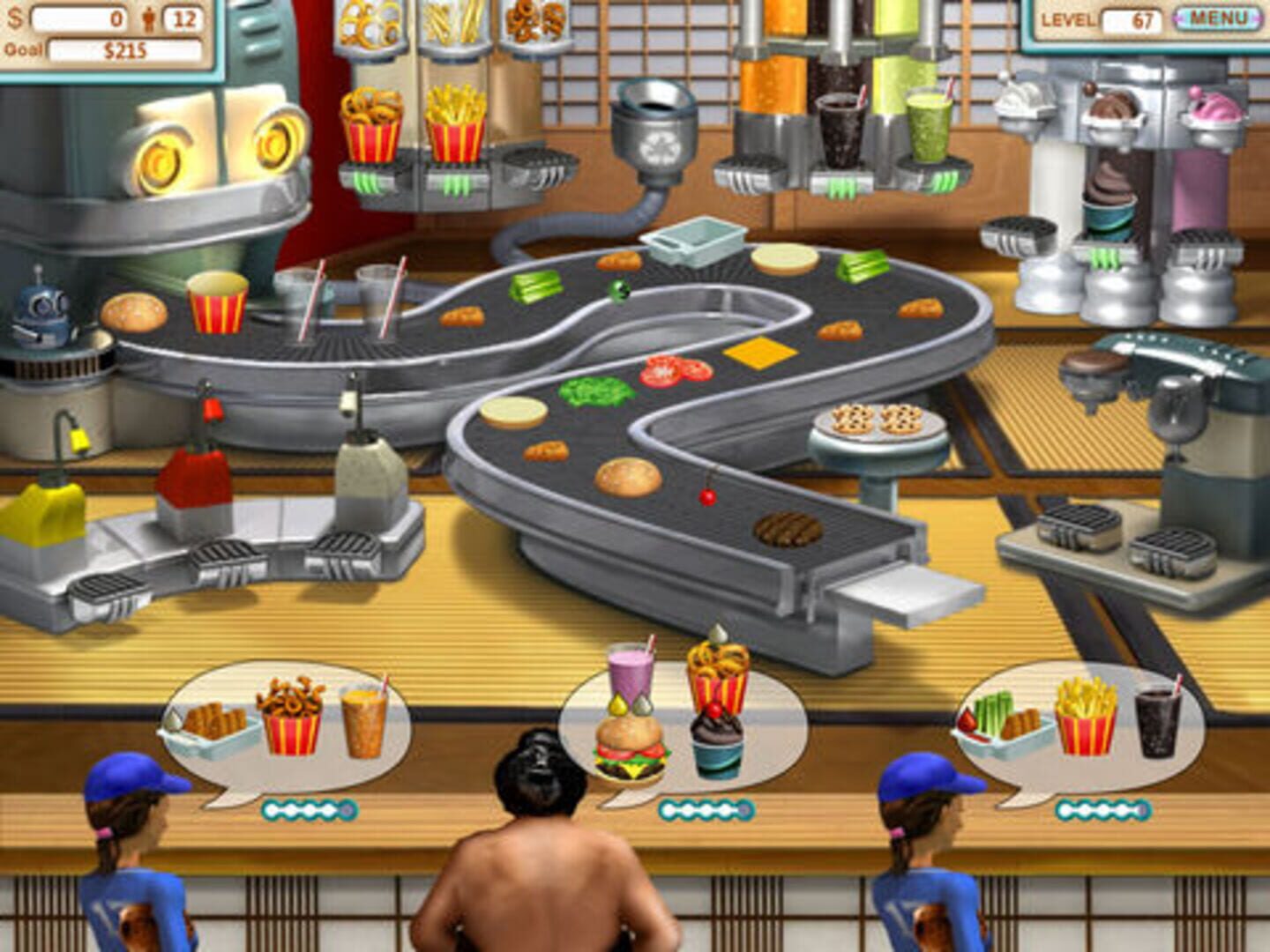 Burger Shop HD - Screenshot