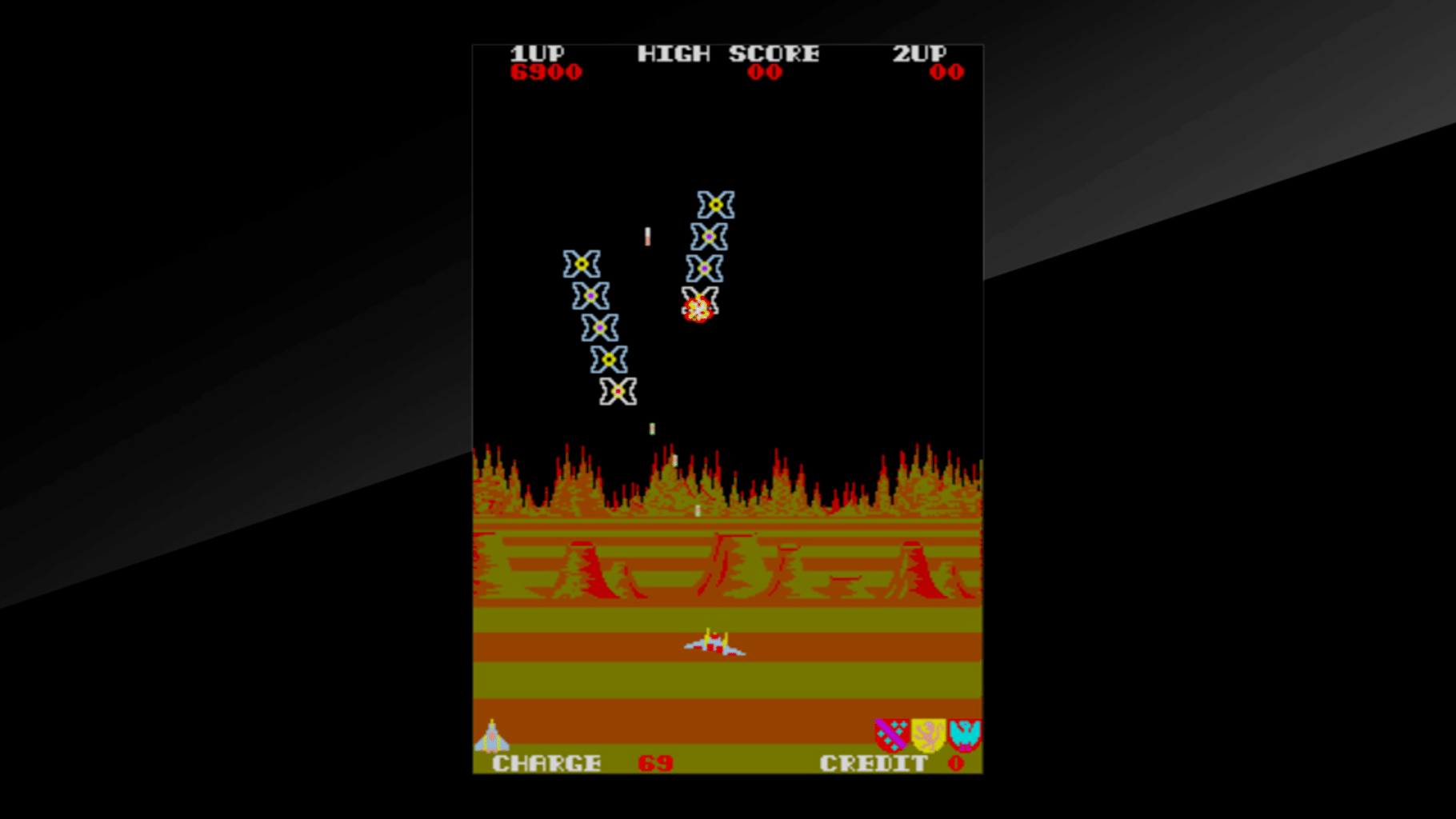 Arcade Archives: Exerion screenshot