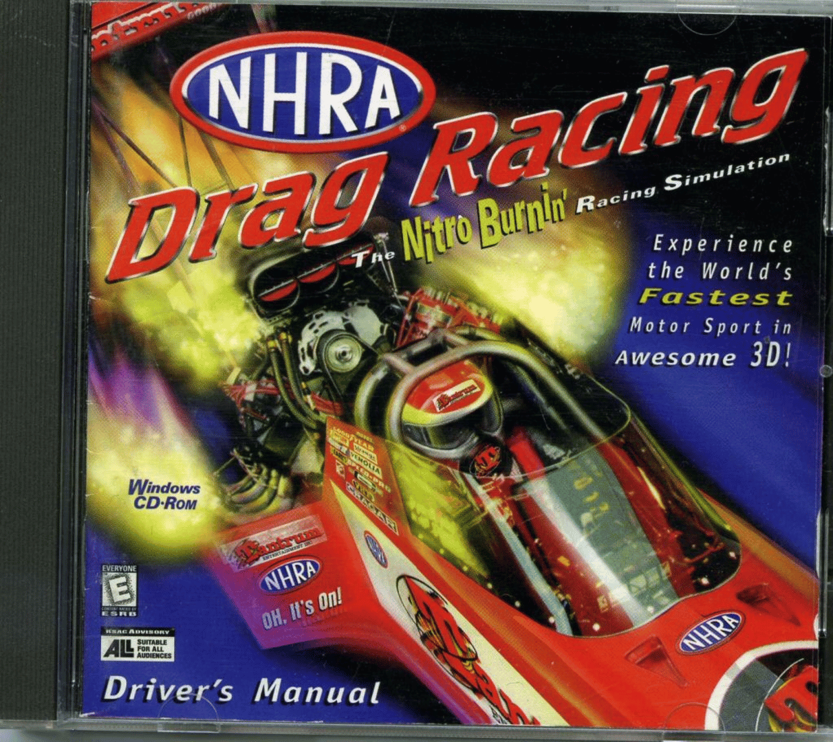 NHRA Drag Racing Cover