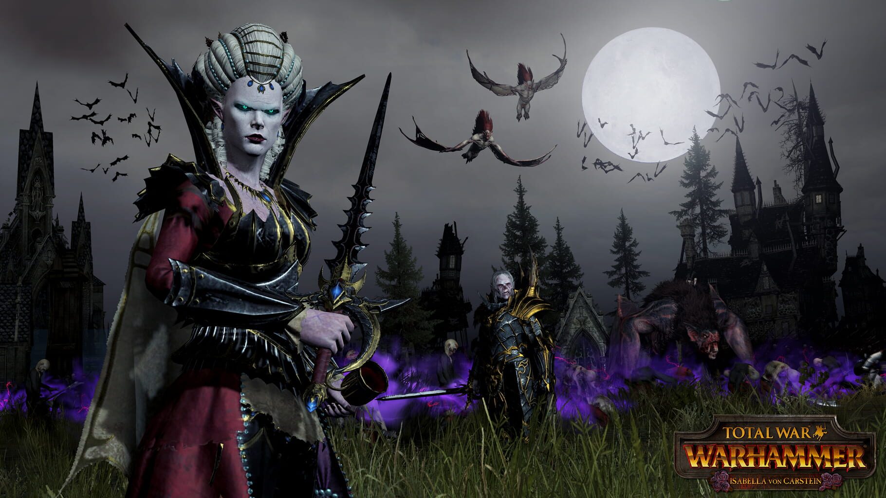 Captura de pantalla - Total War: Warhammer - Isabella von Carstein