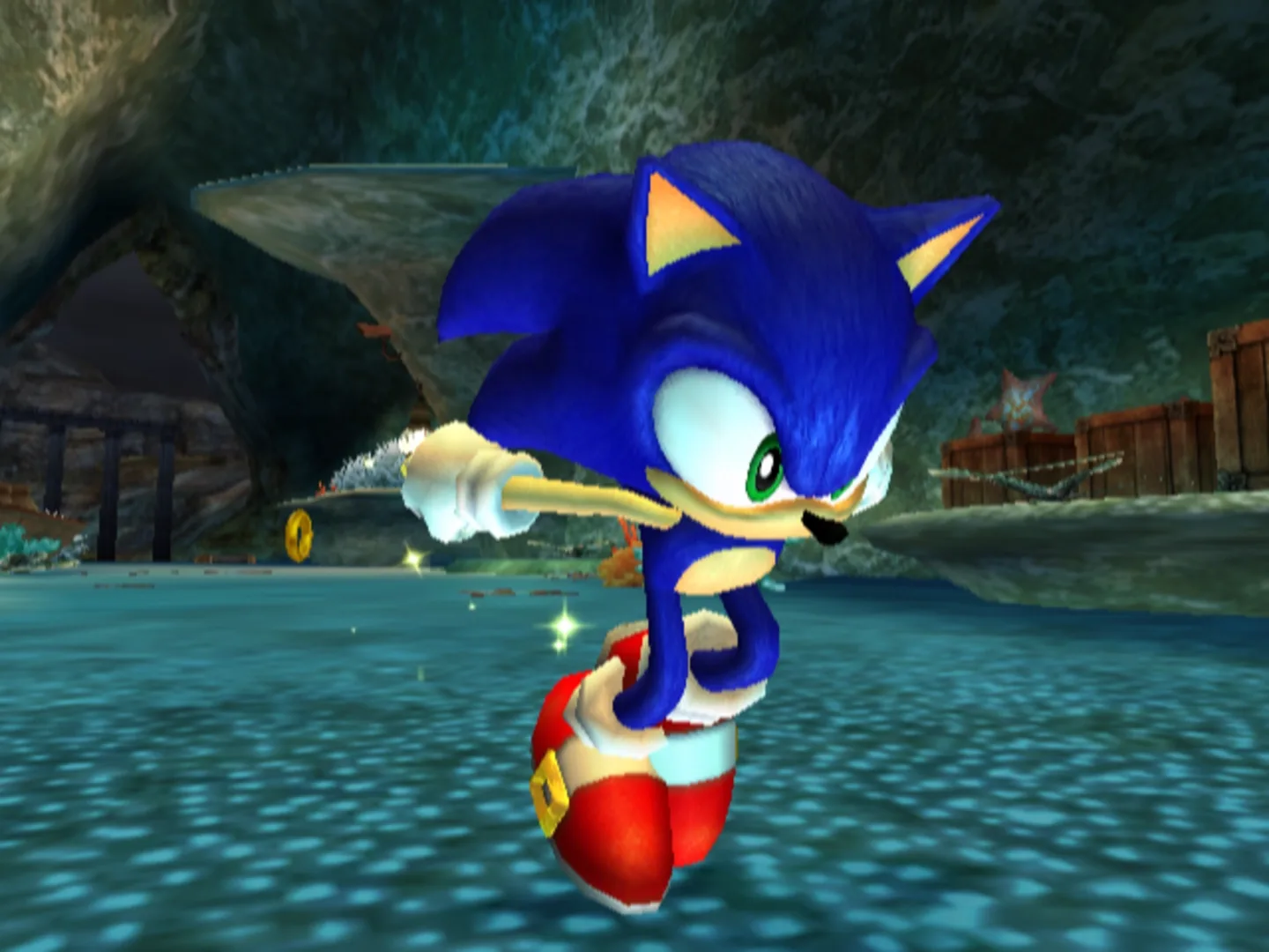 Captura de pantalla - Sonic and the Secret Rings
