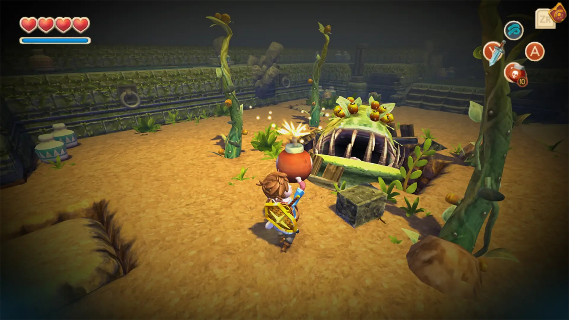 Captura de pantalla - Oceanhorn: Monster of Uncharted Seas