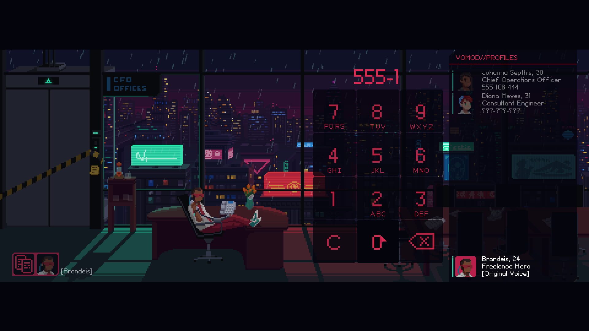 The Red Strings Club screenshot