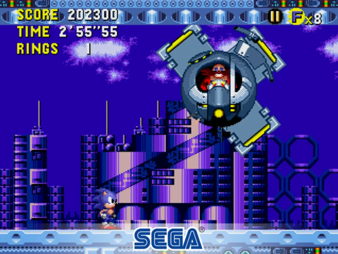 Captura de pantalla - Sonic CD