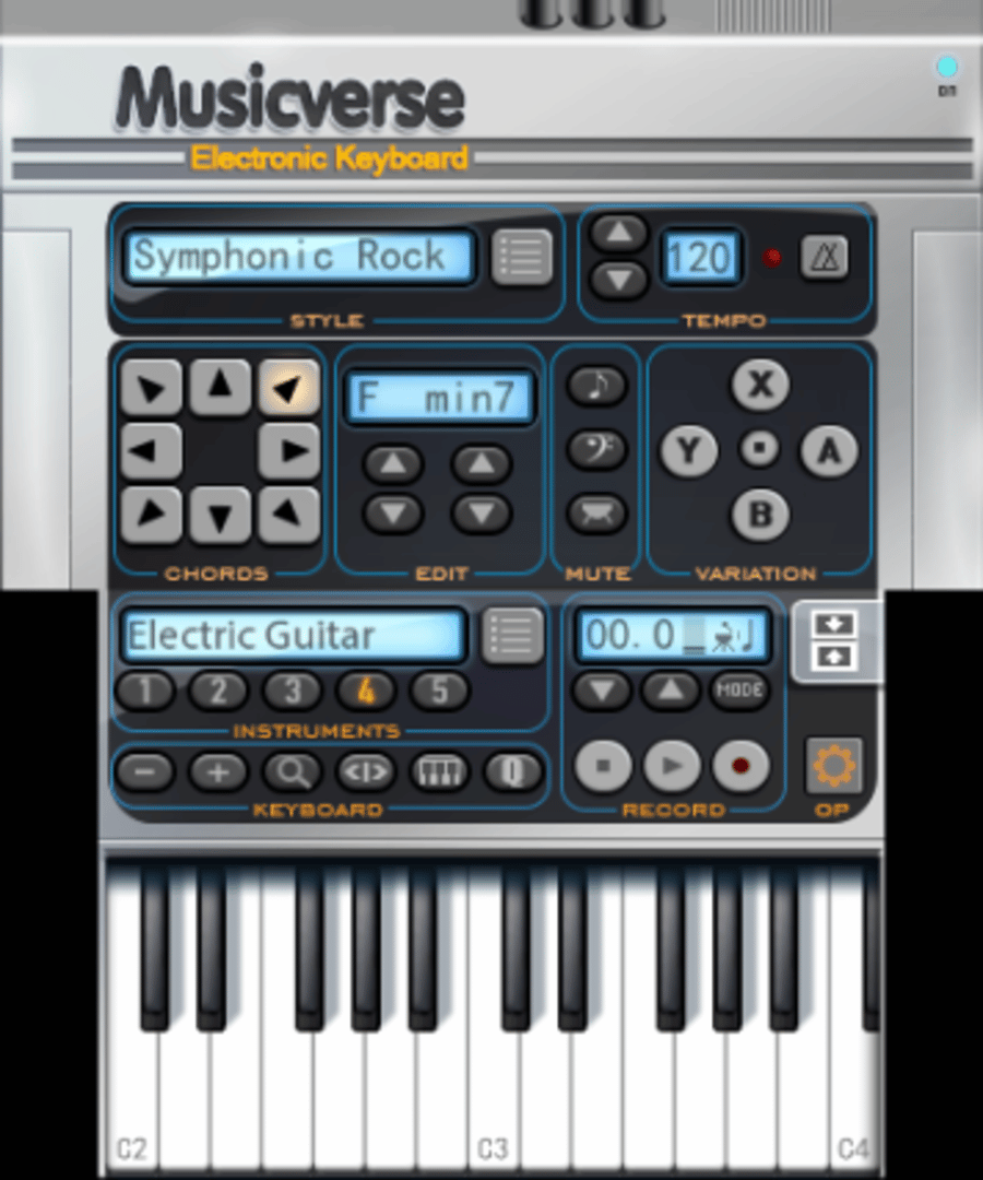 Musicverse: Electronic Keyboard screenshot