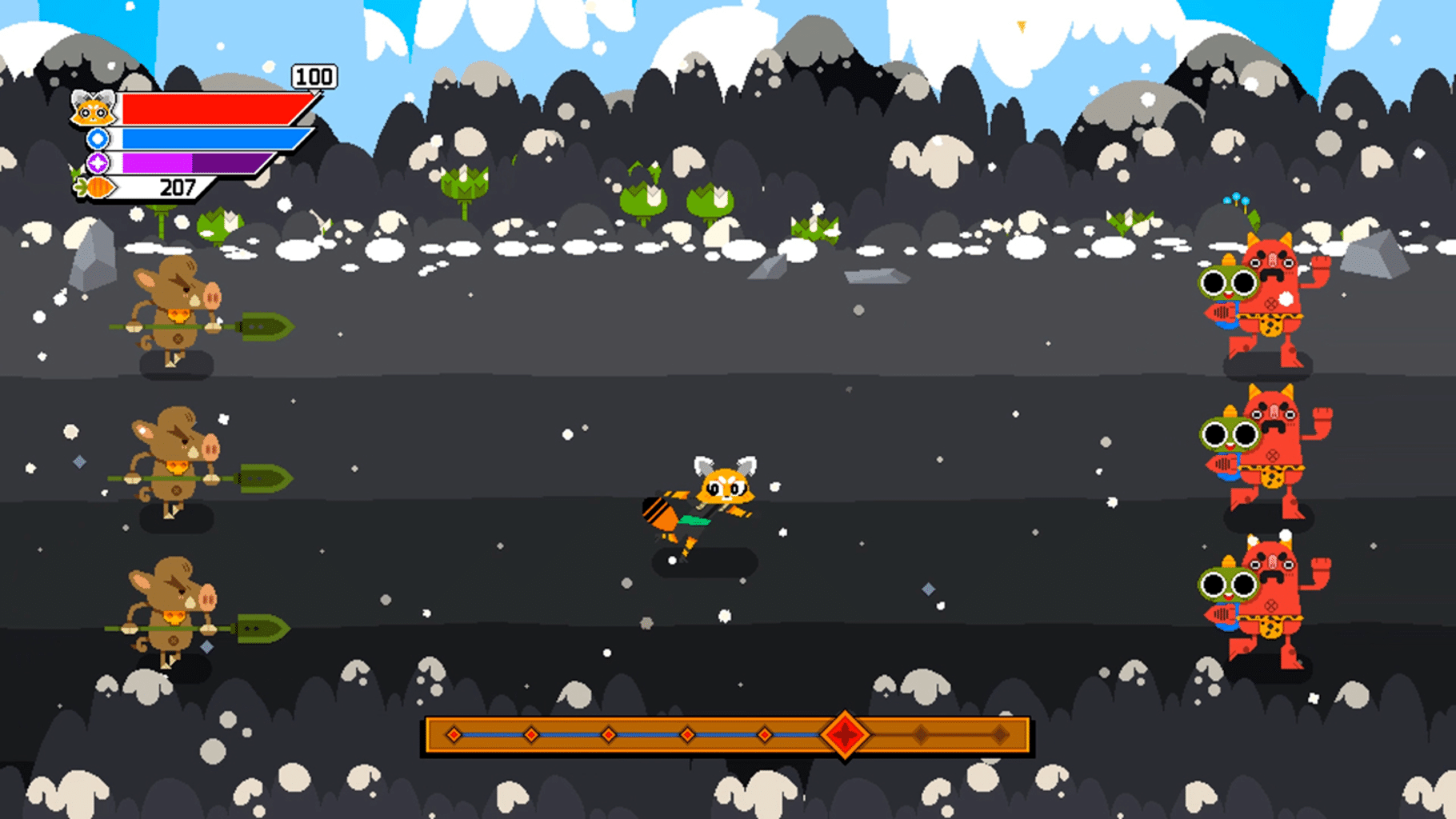 Ninjin: Clash of Carrots screenshot